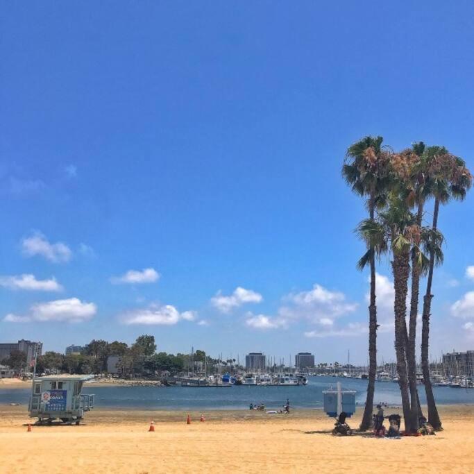 Luxury Apartstudio Marina Del Rey Pool, Gym, Parking, Jacuzzi, Bbq Apartamento *